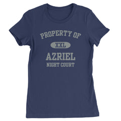 Property Of Azriel ACOTAR Womens T-shirt acotar, court, maas, tamlin, thorns by Expression Tees