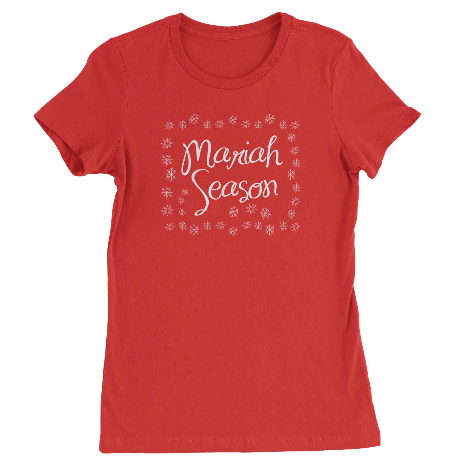 Mariah Season Christmas Holiday Womens T-shirt