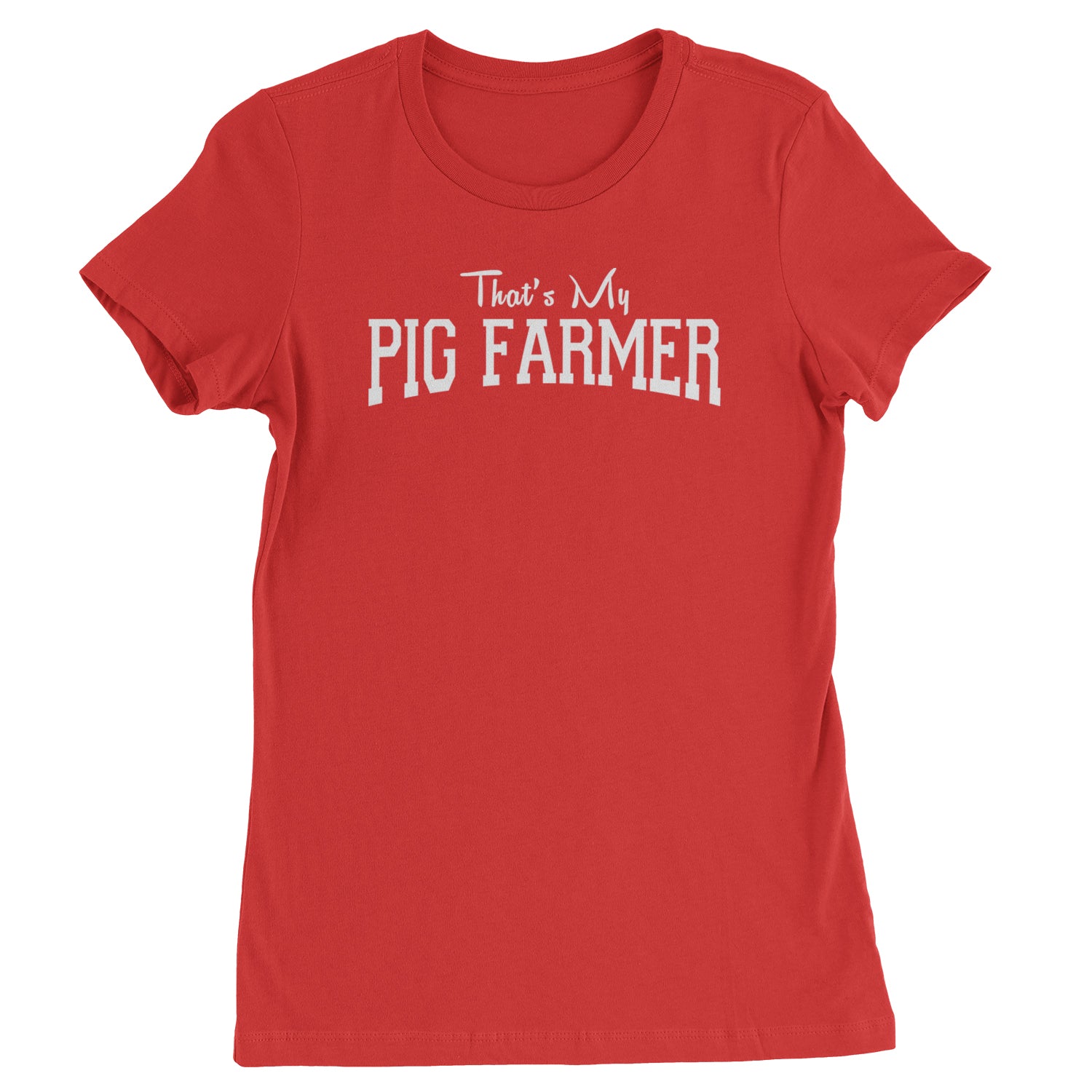 That's My Pig Farmer Utah Football Womens T-shirt