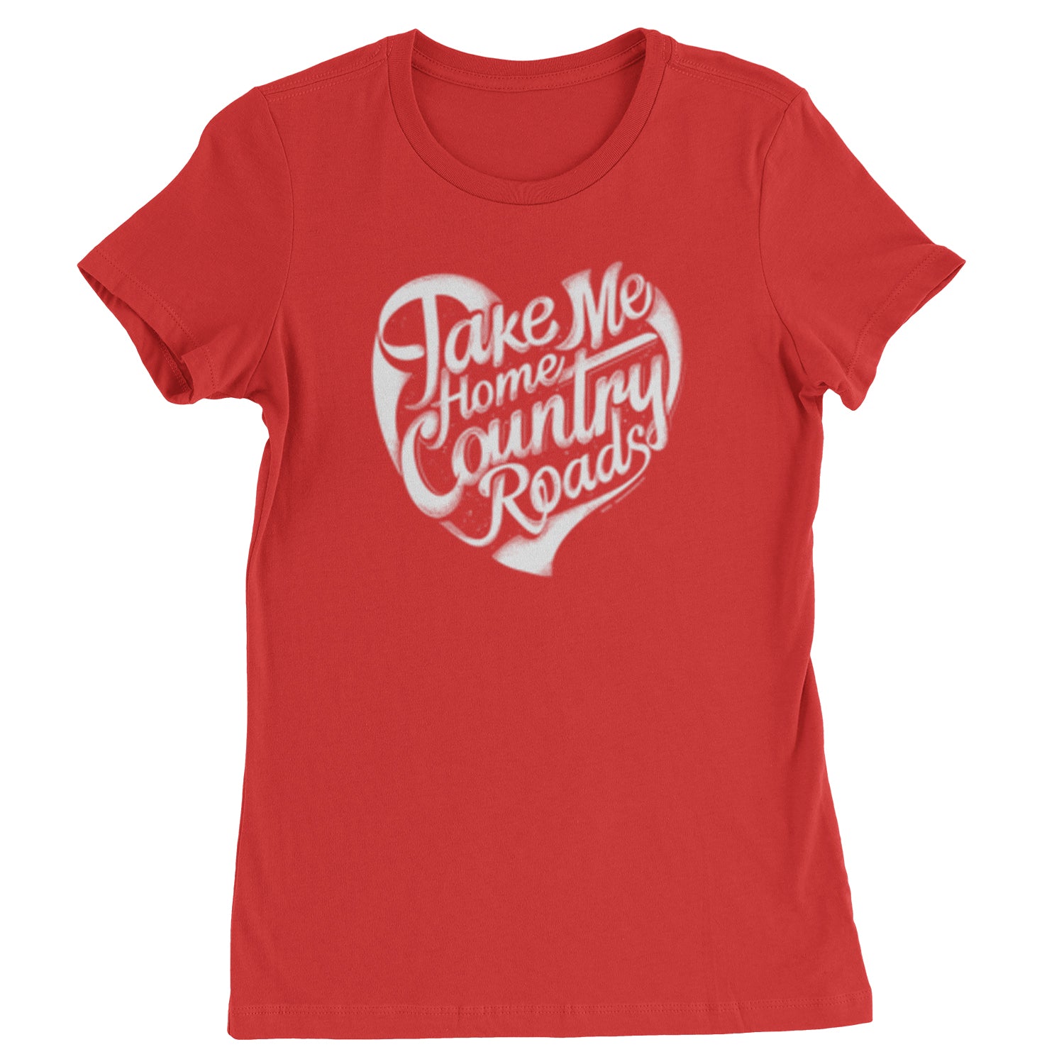 Take Me Home Country Roads Womens T-shirt country, karaoke, roads by Expression Tees