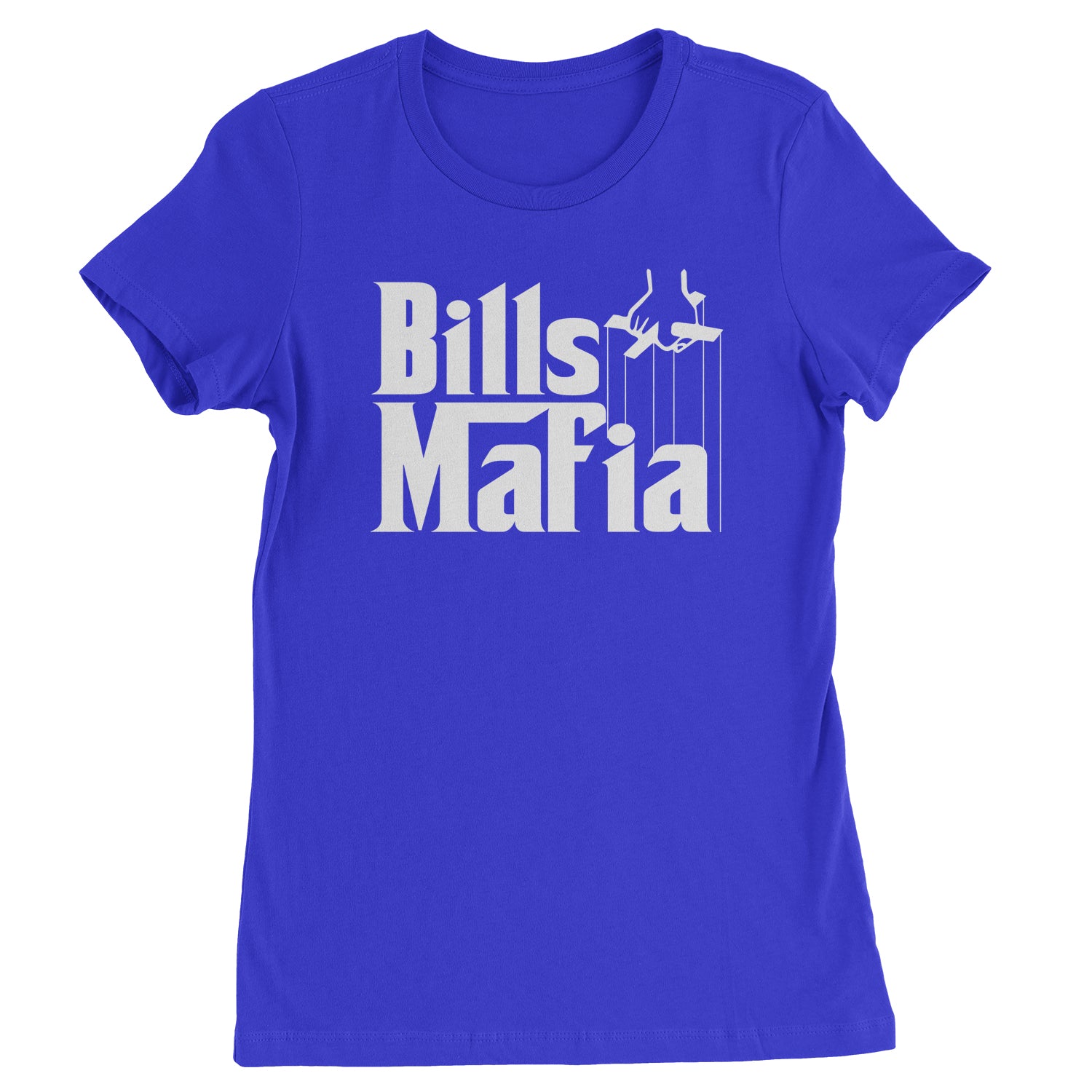 Mafia Bills Mafia Godfather Womens T-shirt bills, fan, father, football, god, godfather, new, sports, team, york by Expression Tees