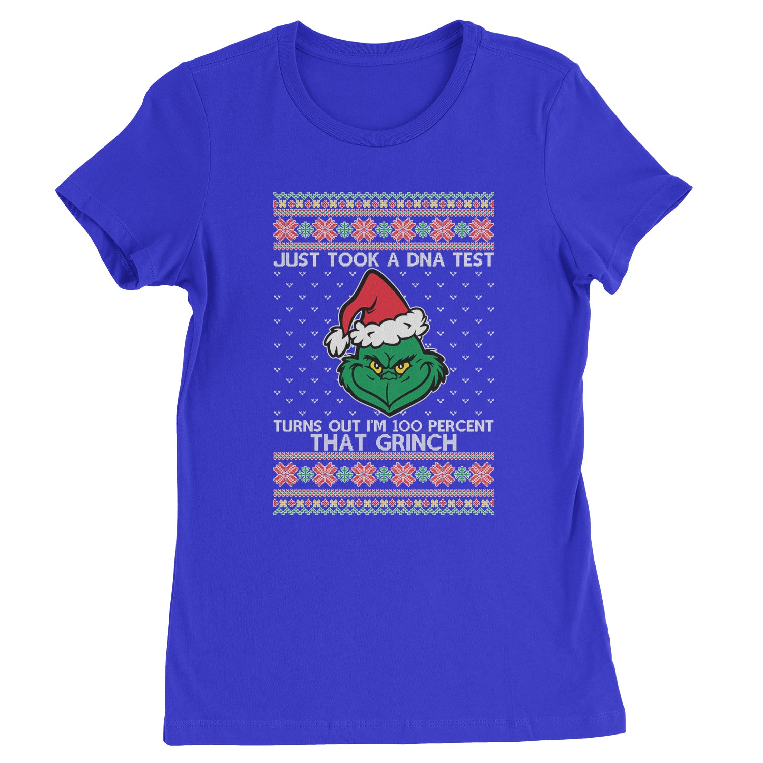 One Hundred Percent That Grinch Womens T-shirt christmas, grinch, sweater, sweatshirt, ugly, xmas by Expression Tees