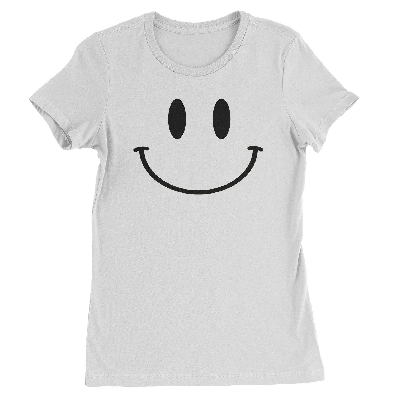 Emoticon Big Smile Face Womens T-shirt