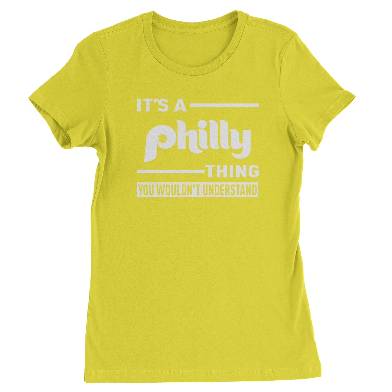It's A Philly Thing, You Wouldn't Understand Womens T-shirt baseball, filly, football, jawn, morgan, Philadelphia, philli by Expression Tees