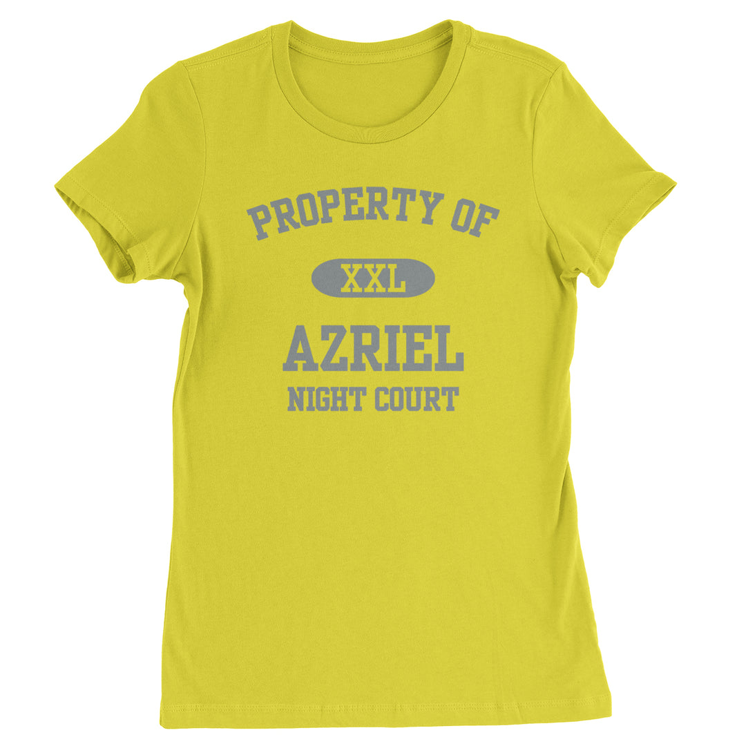 Property Of Azriel ACOTAR Womens T-shirt acotar, court, maas, tamlin, thorns by Expression Tees