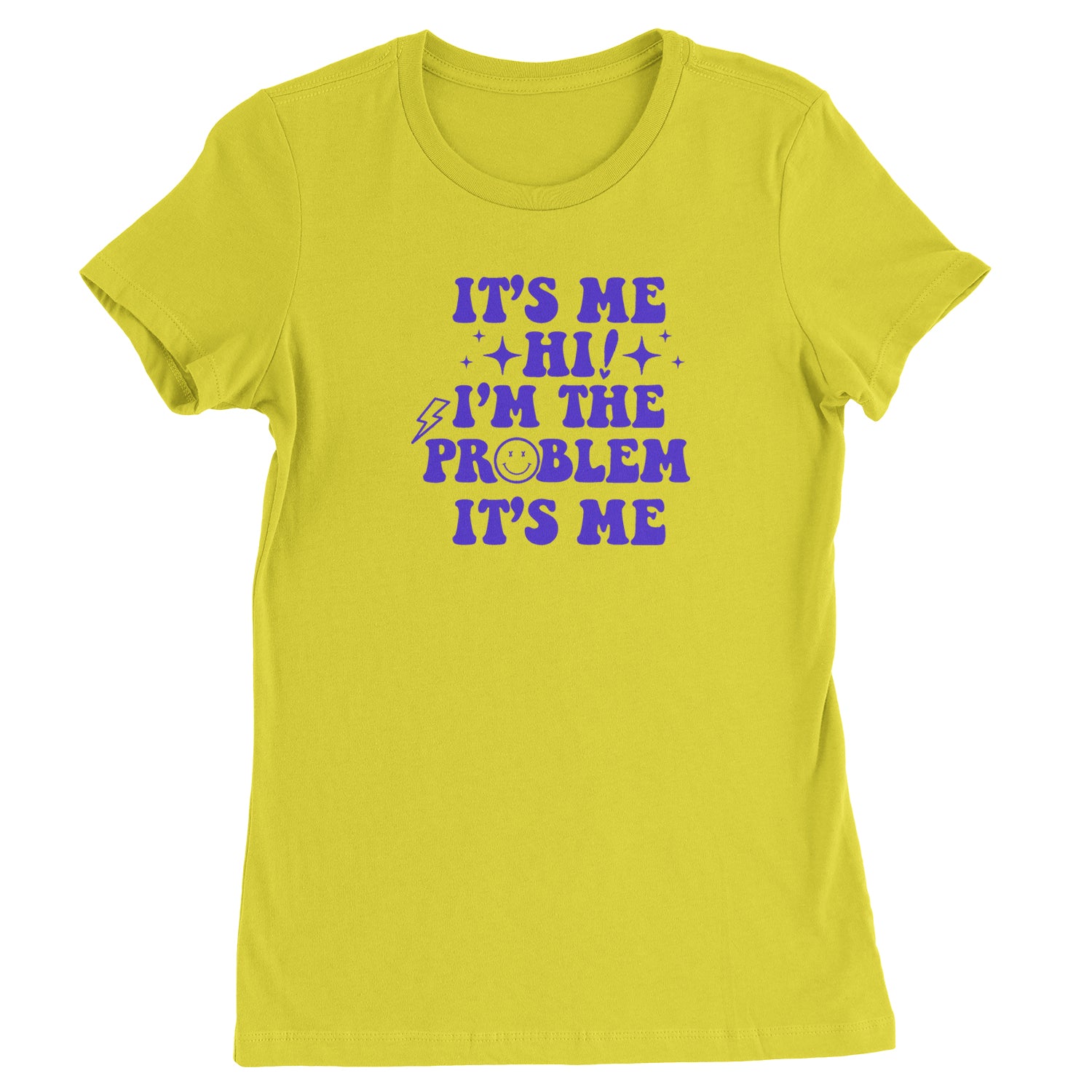 It's Me Hi I'm The Problem Womens T-shirt concert, eras, merch, swift, swiftie by Expression Tees