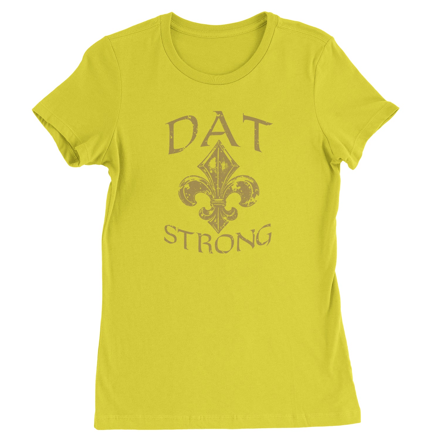 Dat Strong New Orleans Womens T-shirt dat, de, fan, fleur, jersey, lis, new, orleans, sports, strong, who by Expression Tees