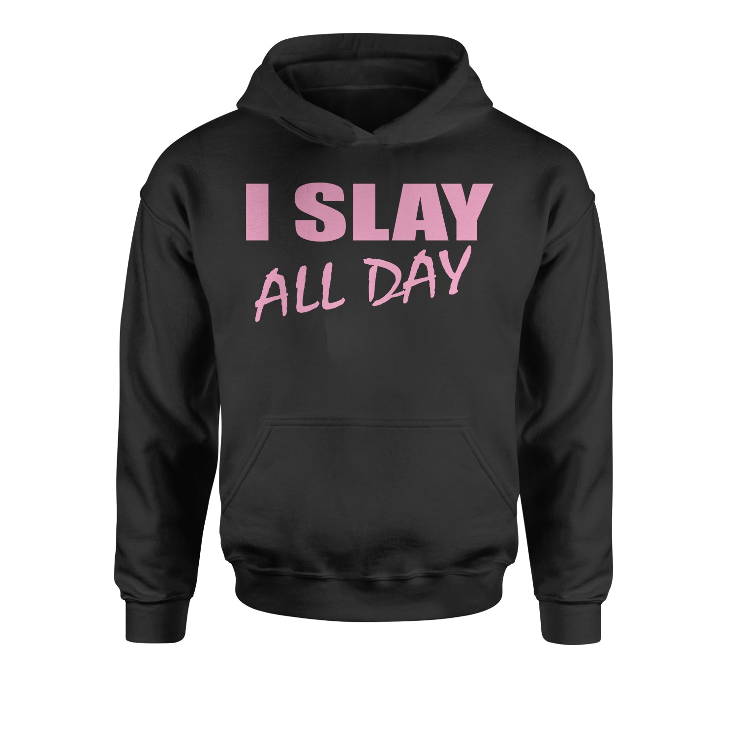 I Slay All Day Youth-Sized Hoodie all, beyhive, day, formation, slay, youth-sized by Expression Tees