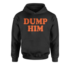 Kids' Heavyweight Fleece Pullover Hoodie with bold Y2K statement typography and a "Free Britney" pop-culture nod