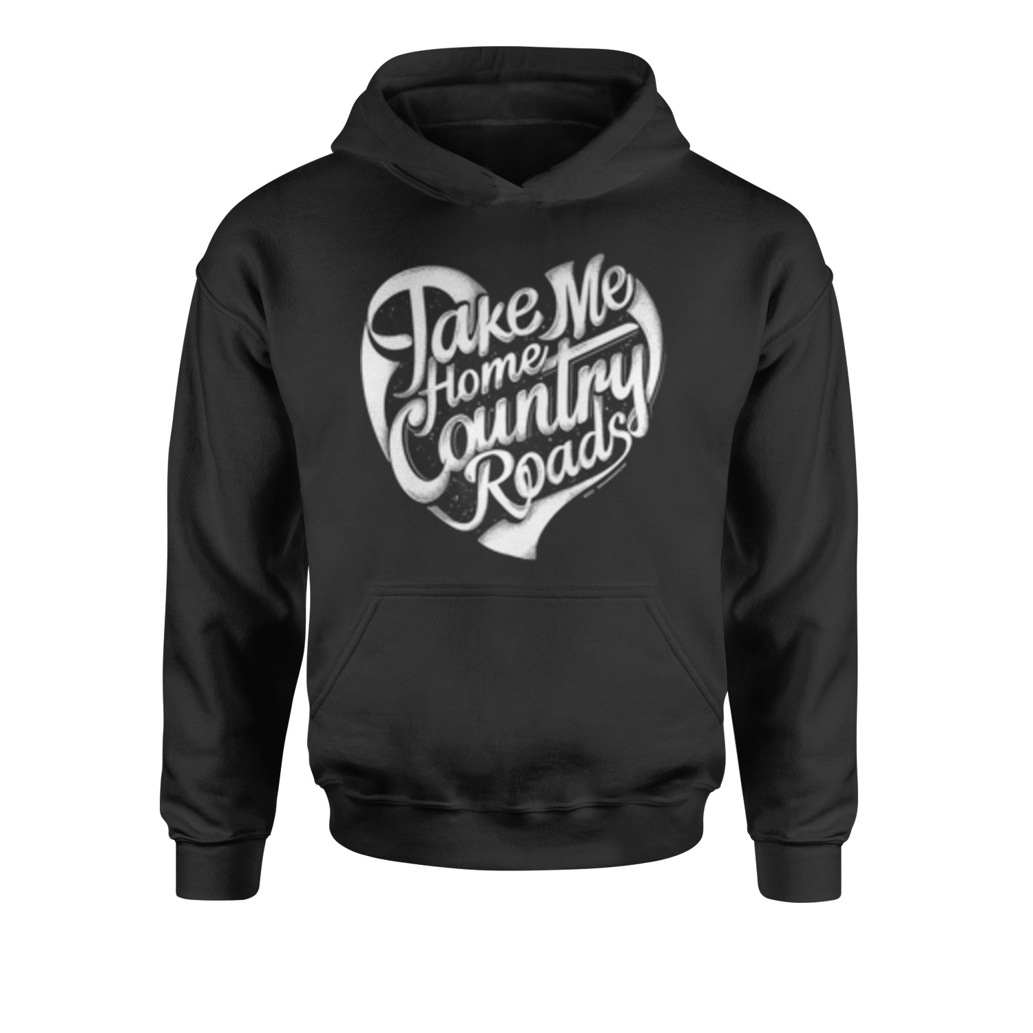 Take Me Home Country Roads Youth-Sized Hoodie country, karaoke, roads by Expression Tees