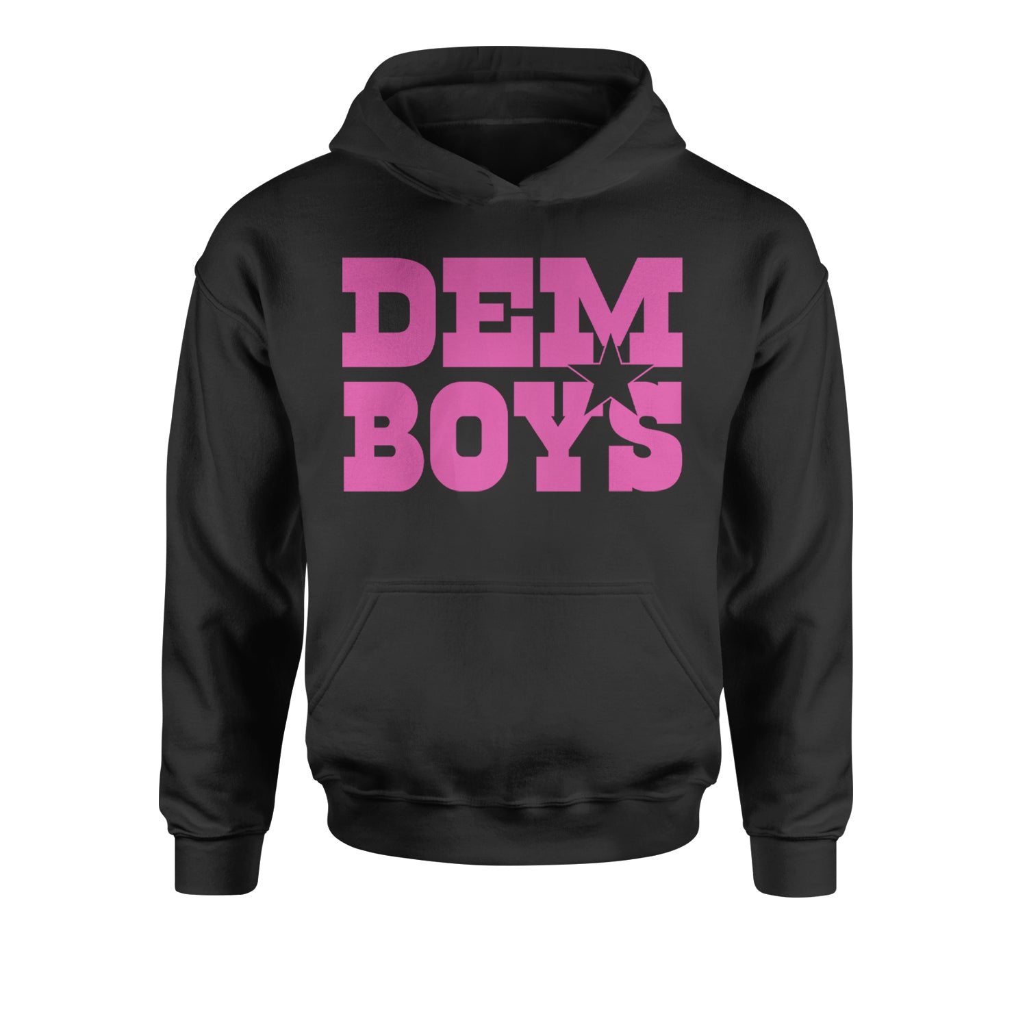 Dem Boys Hot Pink Dallas  Youth-Sized Hoodie