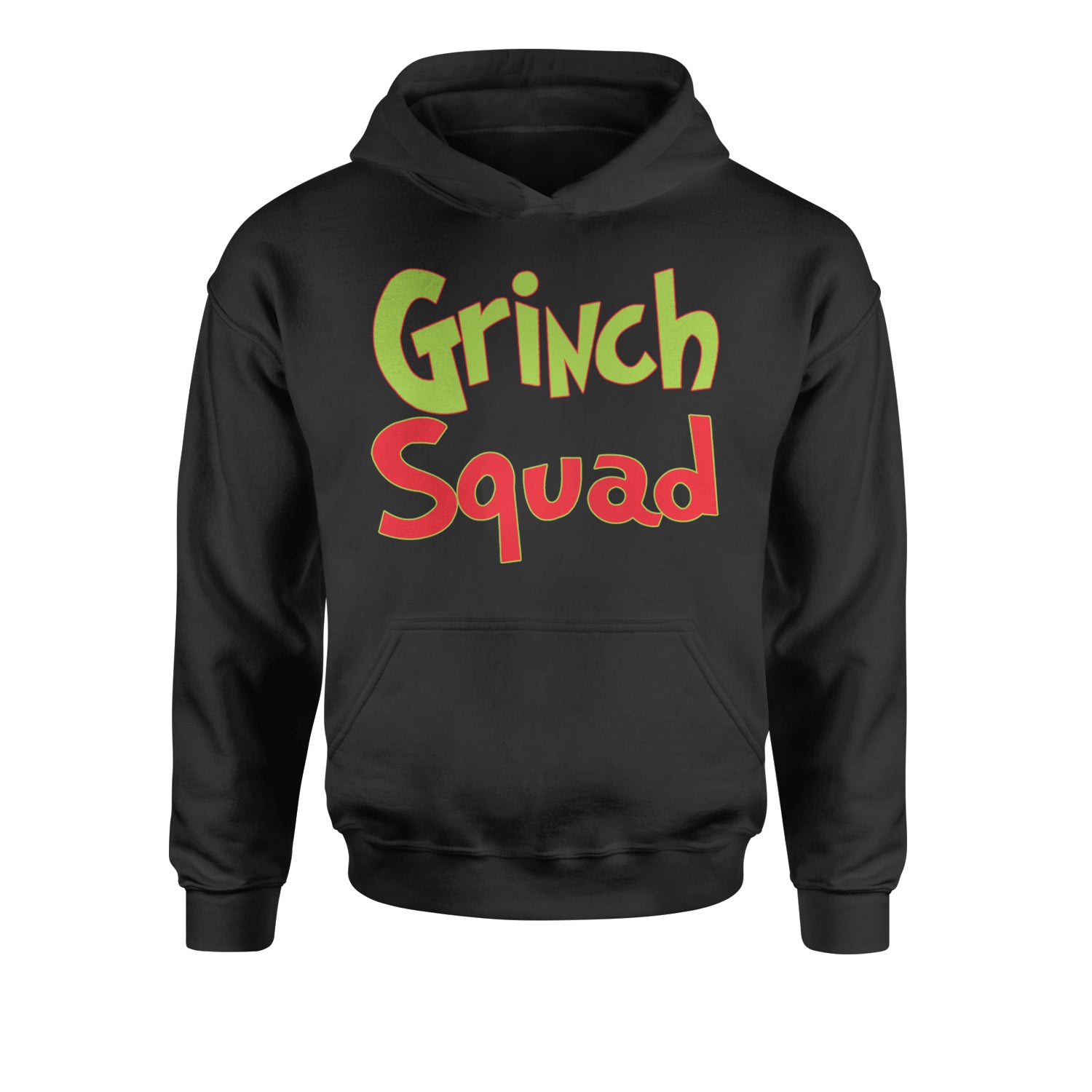 Gr-nch Squad Jolly Grinchmas Merry Christmas Youth-Sized Hoodie