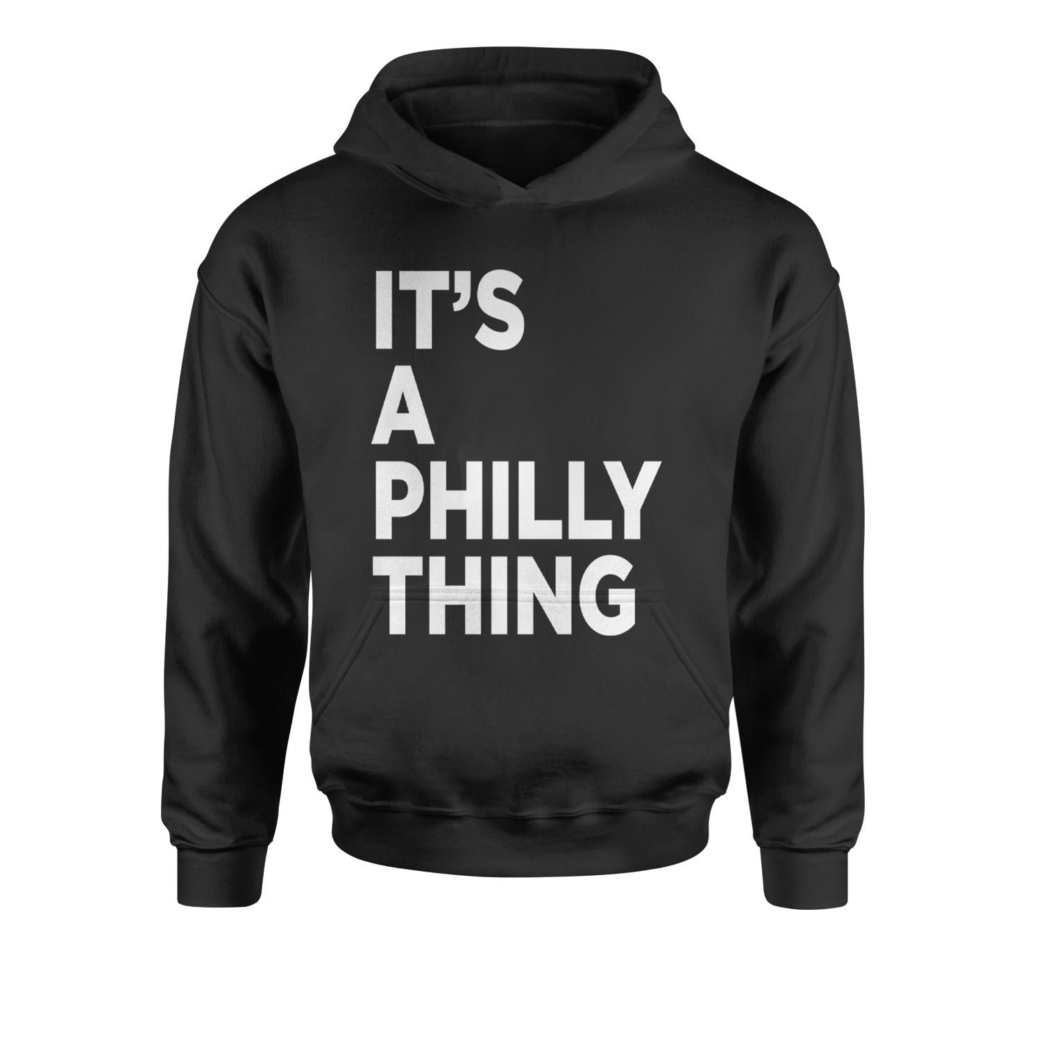 PHILLY It's A Philly Thing Youth-Sized Hoodie baseball, dilly, filly, football, jawn, morgan, Philadelphia, philli by Expression Tees
