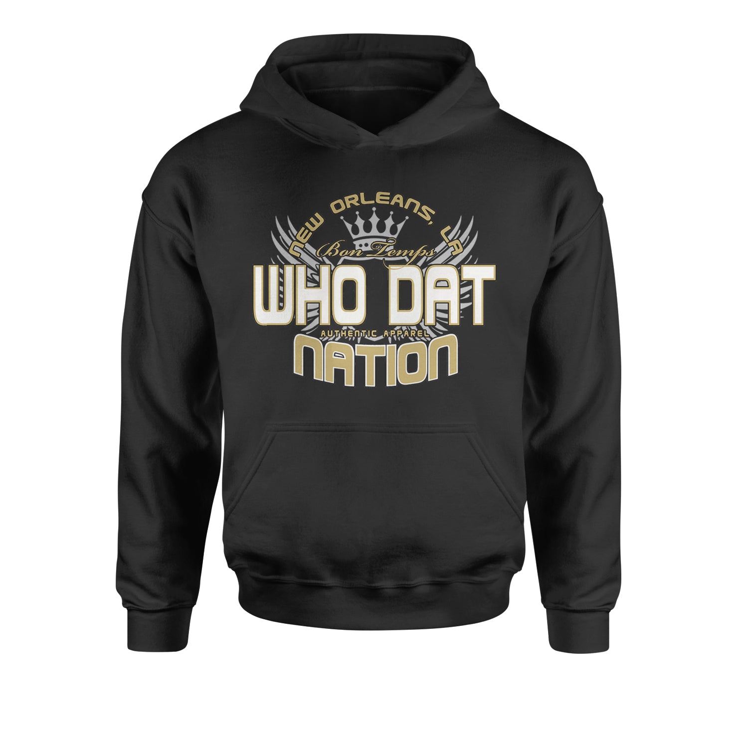 Who Dat Nation New Orleans (Color) Youth-Sized Hoodie