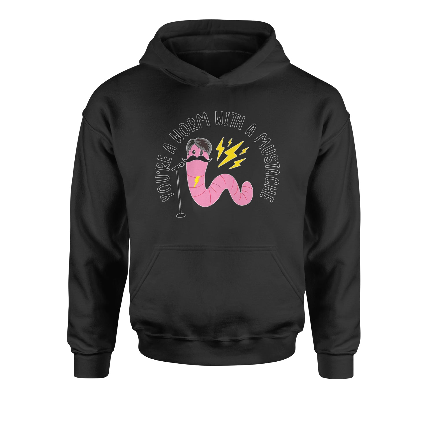 You're A Worm With A Mustache Tom Scandoval Youth-Sized Hoodie