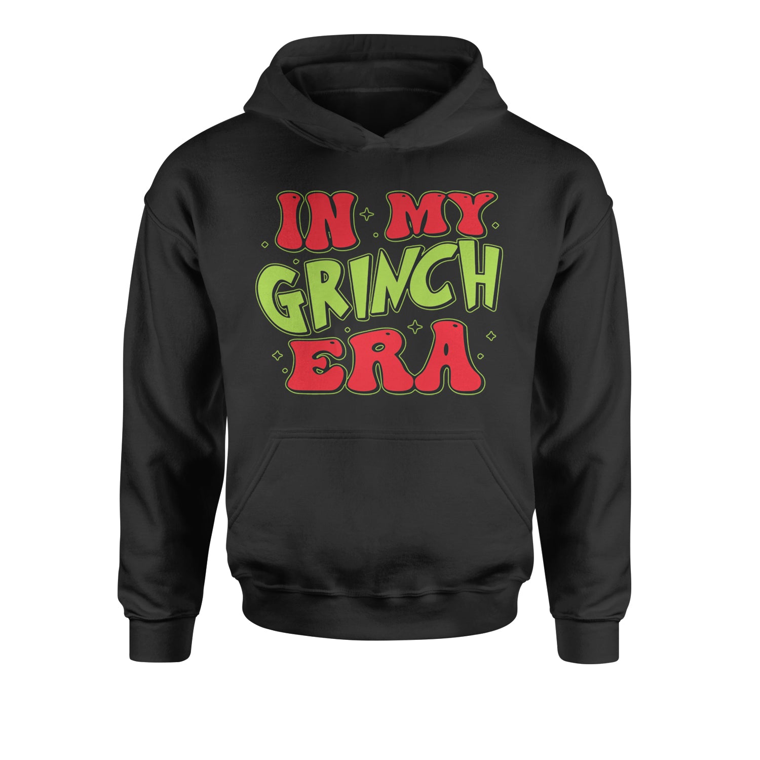 In My Gr-nch Era Jolly Merry Christmas Youth-Sized Hoodie