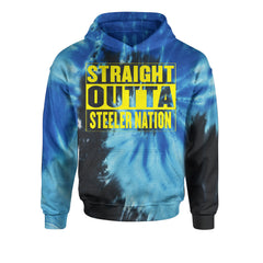 Straight Outta Steeler Nation Football  Youth-Sized Hoodie