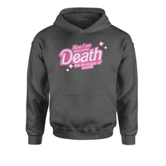 Now I am Become Death Barbenheimer Youth-Sized Hoodie