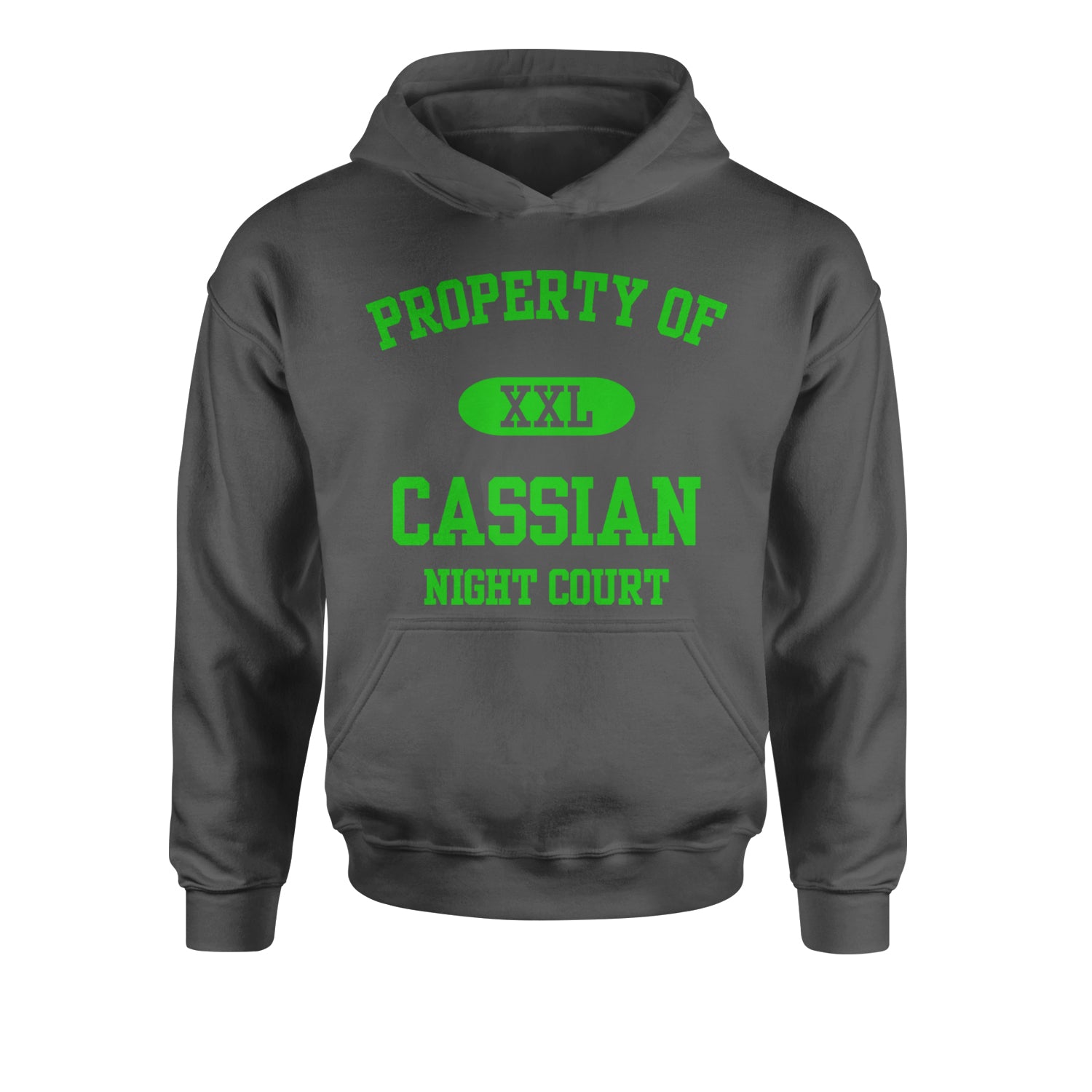 Property Of Cassian ACOTAR Youth-Sized Hoodie acotar, court, maas, tamlin, thorns by Expression Tees