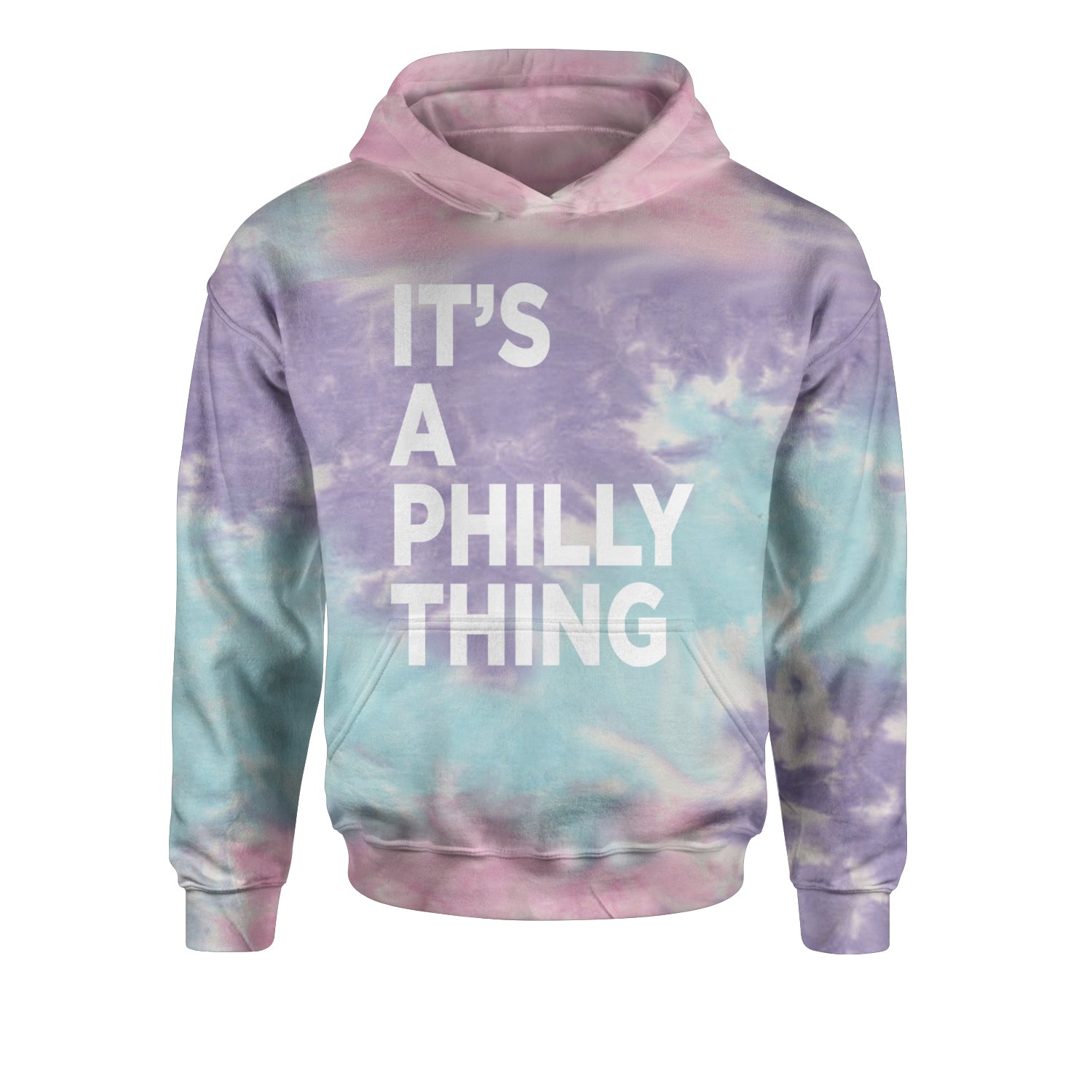 PHILLY It's A Philly Thing Youth-Sized Hoodie baseball, dilly, filly, football, jawn, morgan, Philadelphia, philli by Expression Tees