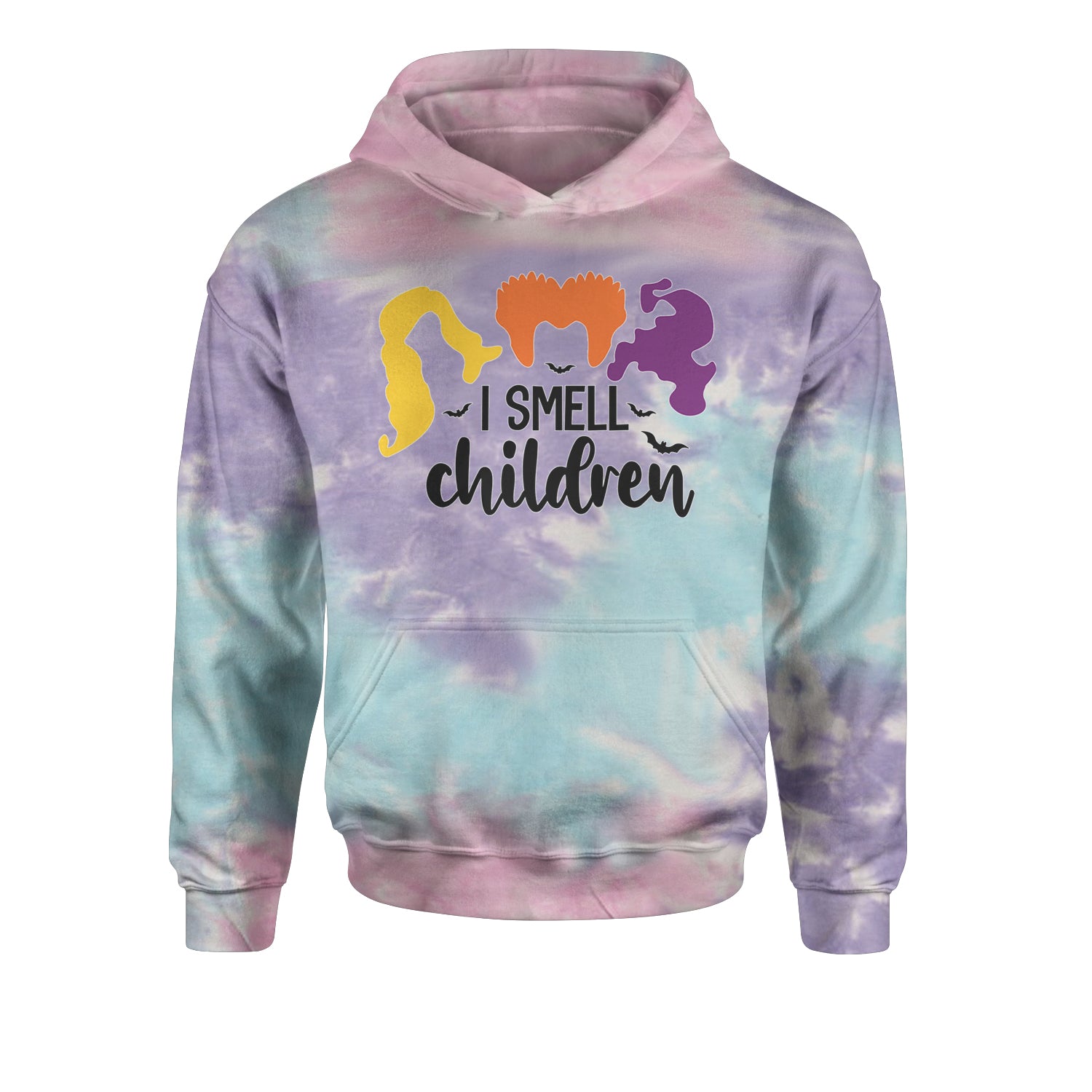 I Smell Children Hocus Pocus Youth-Sized Hoodie descendants, enchanted, eve, hallows, hocus, or, pocus, sanderson, sisters, treat, trick, witches by Expression Tees
