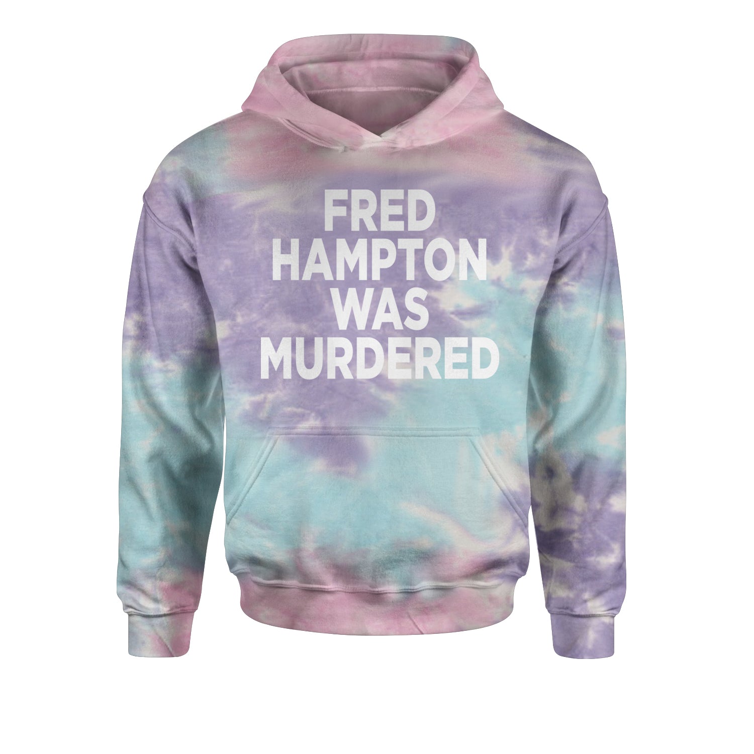 Fred Hampton Was Murdered Youth-Sized Hoodie activism, african, africanamerican, american, black, blm, brutality, eddie, lives, matter, murphy, people, police, you by Expression Tees