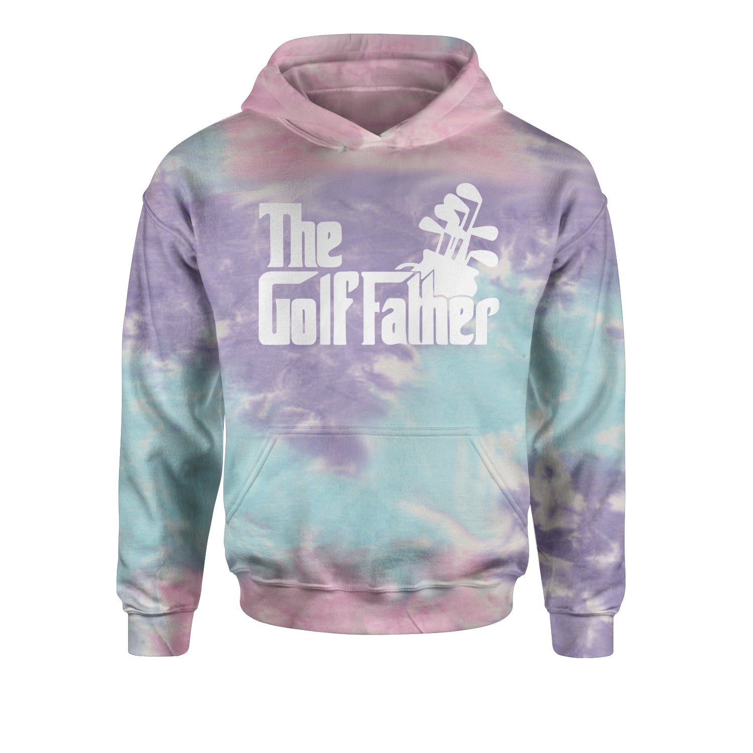 The Golf Father Golfing Dad Youth-Sized Hoodie #expressiontees by Expression Tees