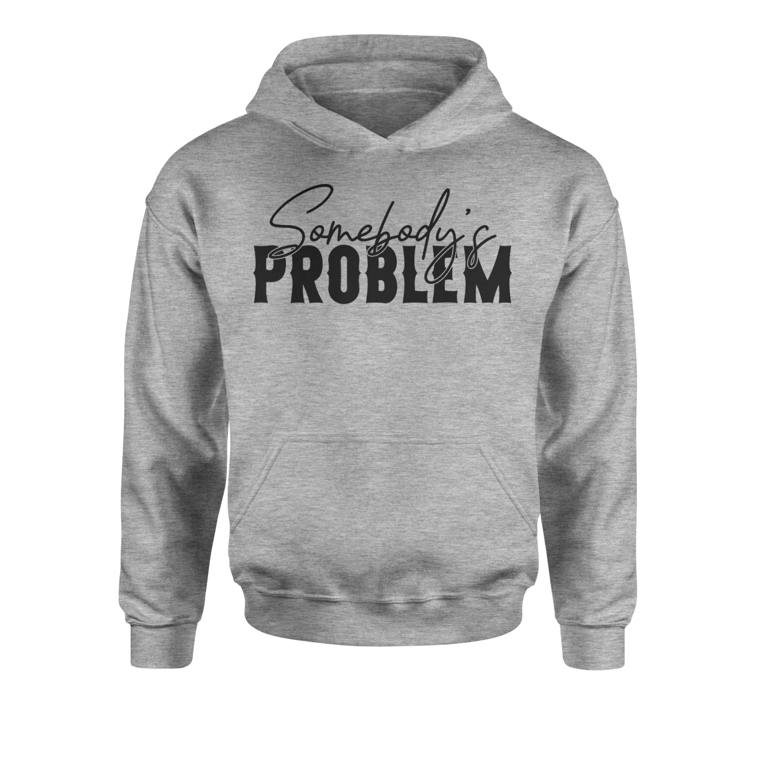 Somebody's Problem Country Music Western Youth-Sized Hoodie