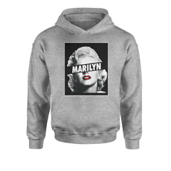 Marilyn Monroe Censored Youth-Sized Hoodie american, icon, marilyn, monroe by Expression Tees
