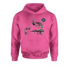 Native American Kokopelli Southwest Youth-Sized Hoodie american, hopi, indian, native, navajo by Expression Tees