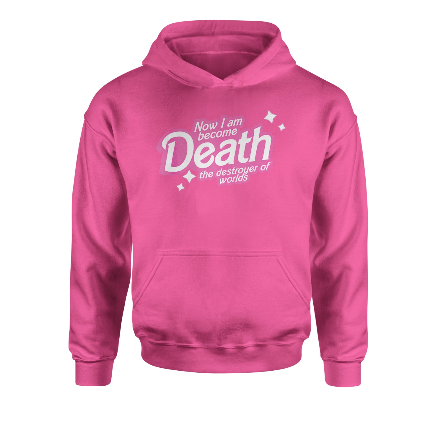 Now I am Become Death Barbenheimer Youth-Sized Hoodie