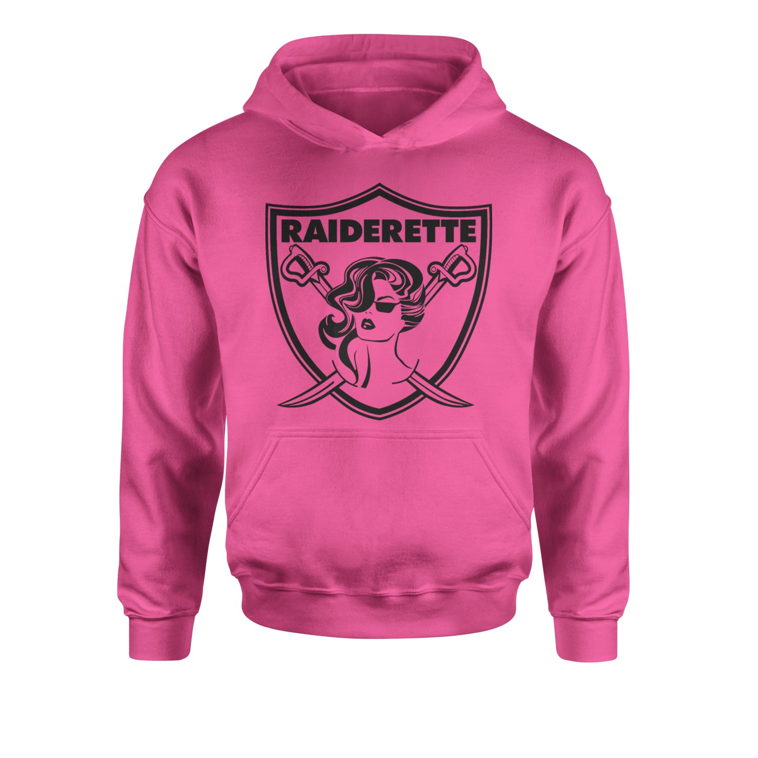 Raiderette Football Gameday Ready Youth-Sized Hoodie