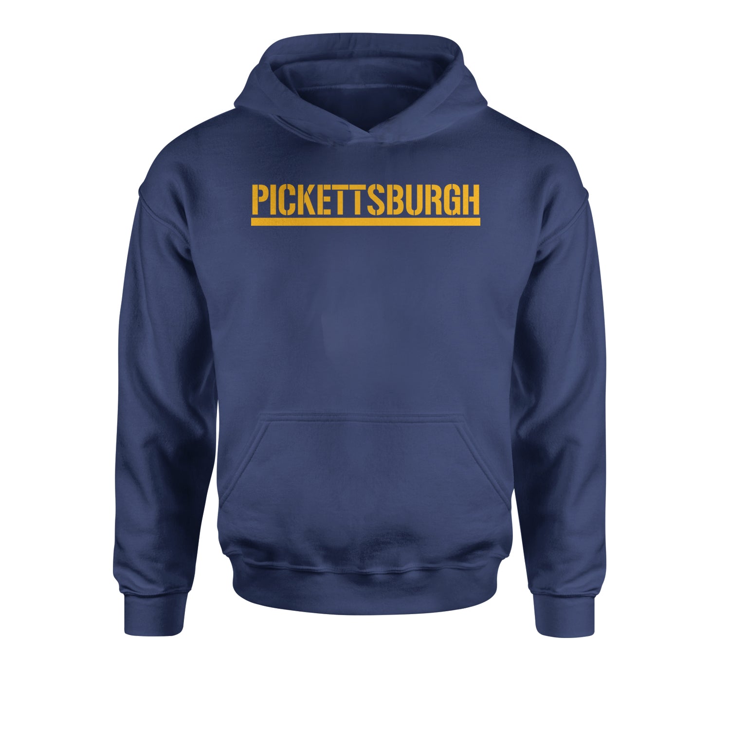 Pickettsburgh Pittsburgh Football Youth-Sized Hoodie apparel, city, clothing, curtain, football, iron, jersey, nation, pennsylvania, steel, steeler by Expression Tees