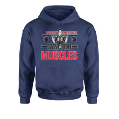 Dwight Schrute Gym For Muscles Office Workout Youth-Sized Hoodie