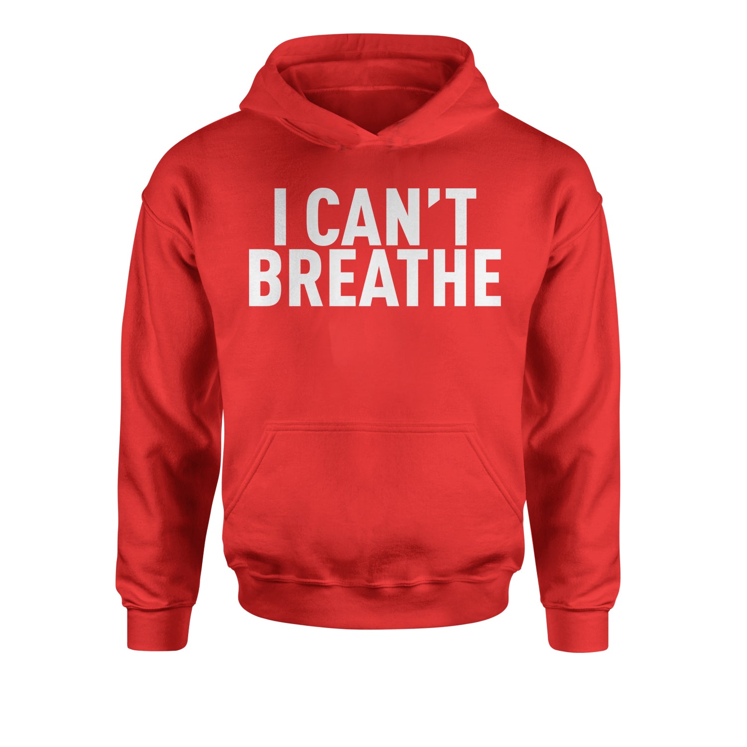 I Can't Breathe Social Justice Youth-Sized Hoodie african, africanamerican, american, black, blm, breonna, floyd, george, life, lives, matter, taylor by Expression Tees