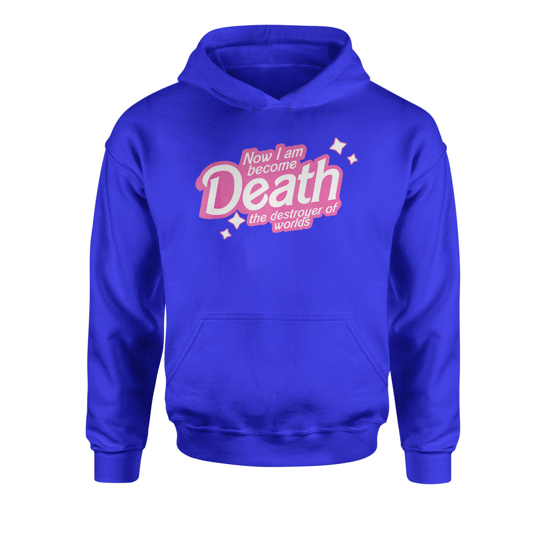 Now I am Become Death Barbenheimer Youth-Sized Hoodie