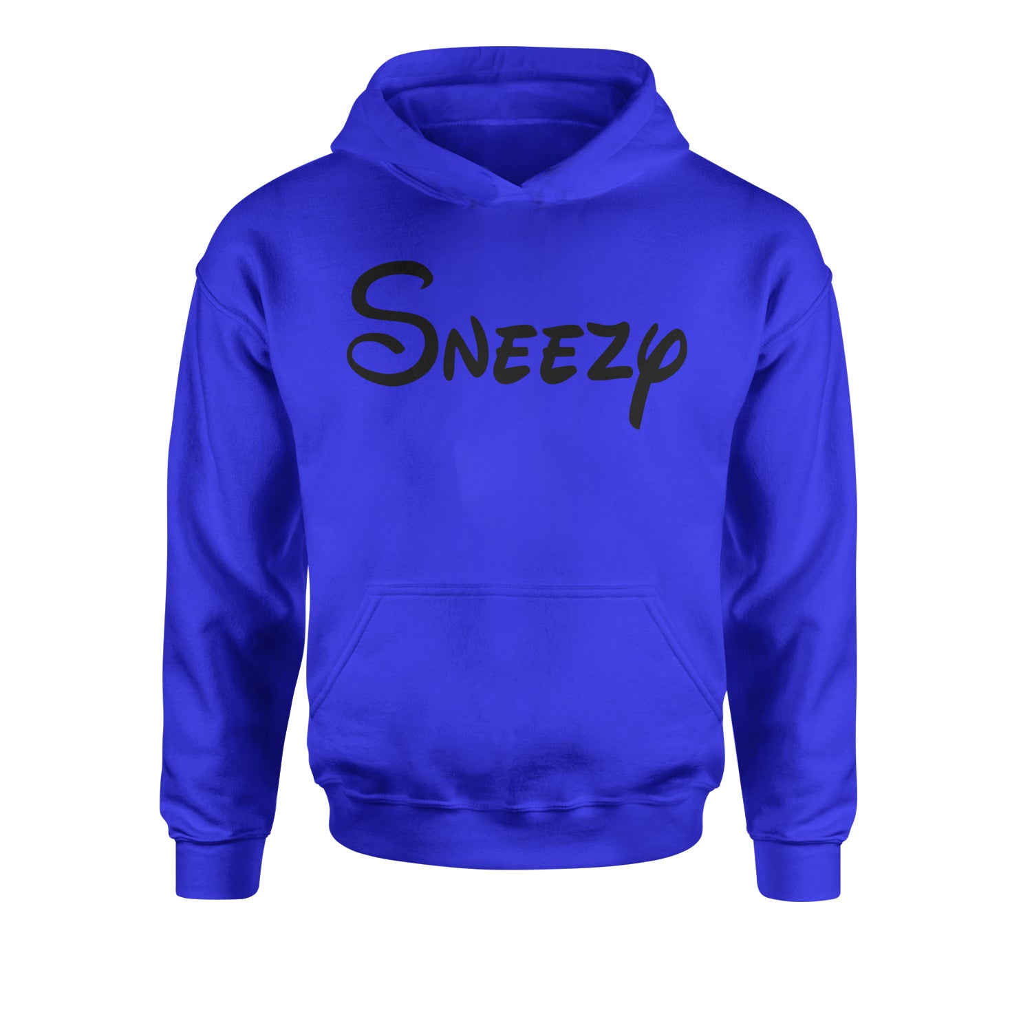 Sneezy - 7 Dwarfs Costume Youth-Sized Hoodie and, costume, dwarfs, group, halloween, matching, seven, snow, the, white by Expression Tees