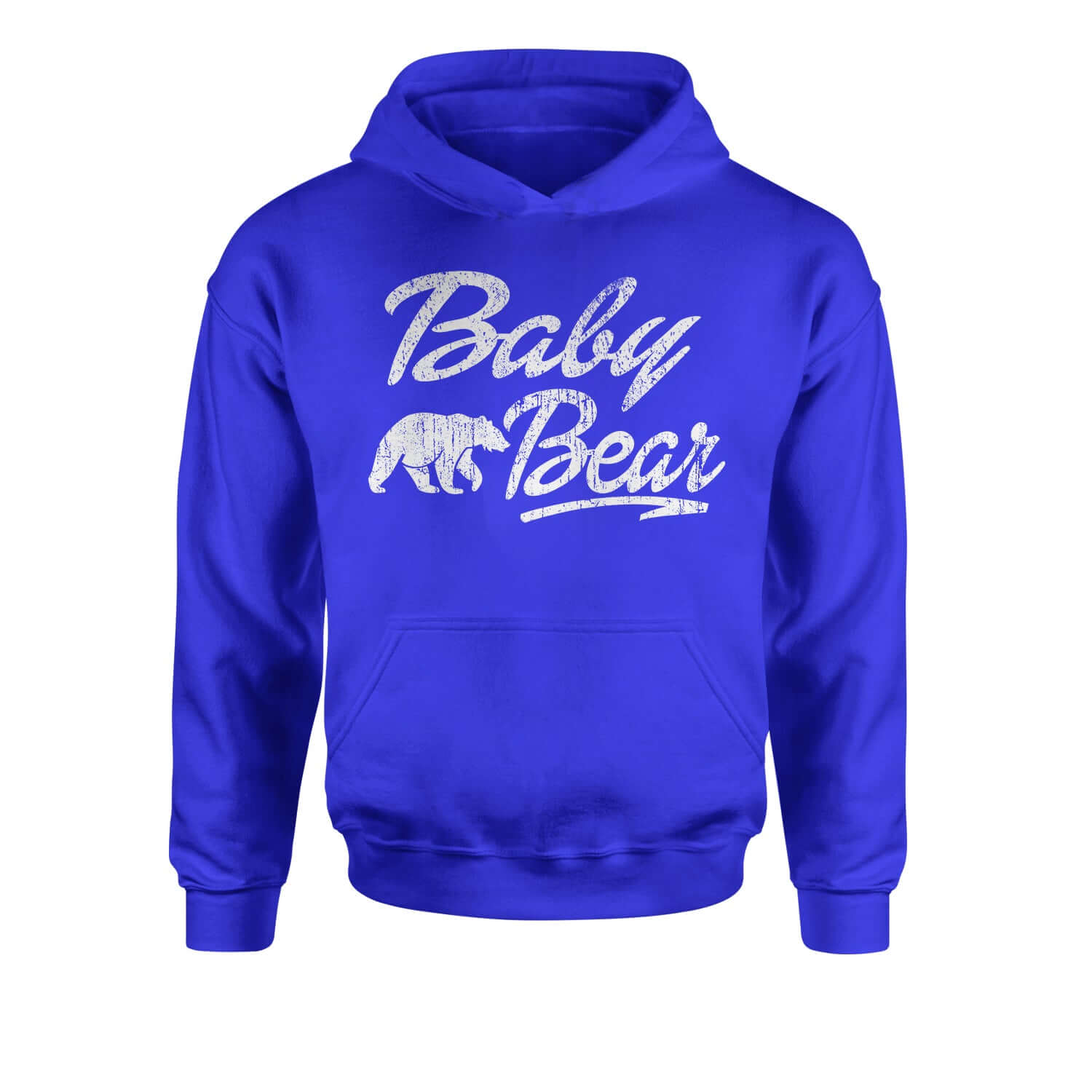 Baby Bear Cub Youth-Sized Hoodie bear, cub, family, matching, shirts, tribe by Expression Tees