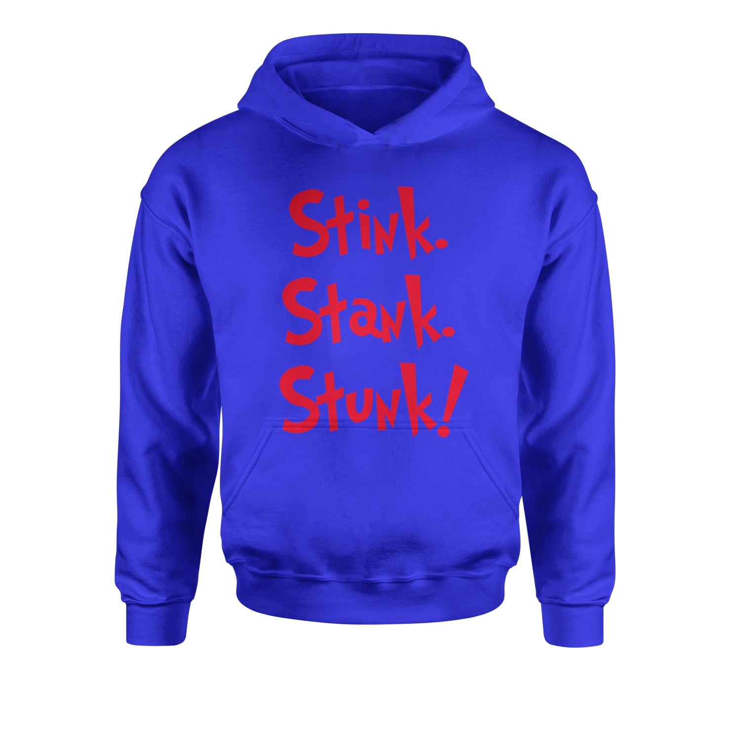 Stink Stank Stunk Grinch Youth-Sized Hoodie christmas, holiday, sweater, ugly, xmas by Expression Tees